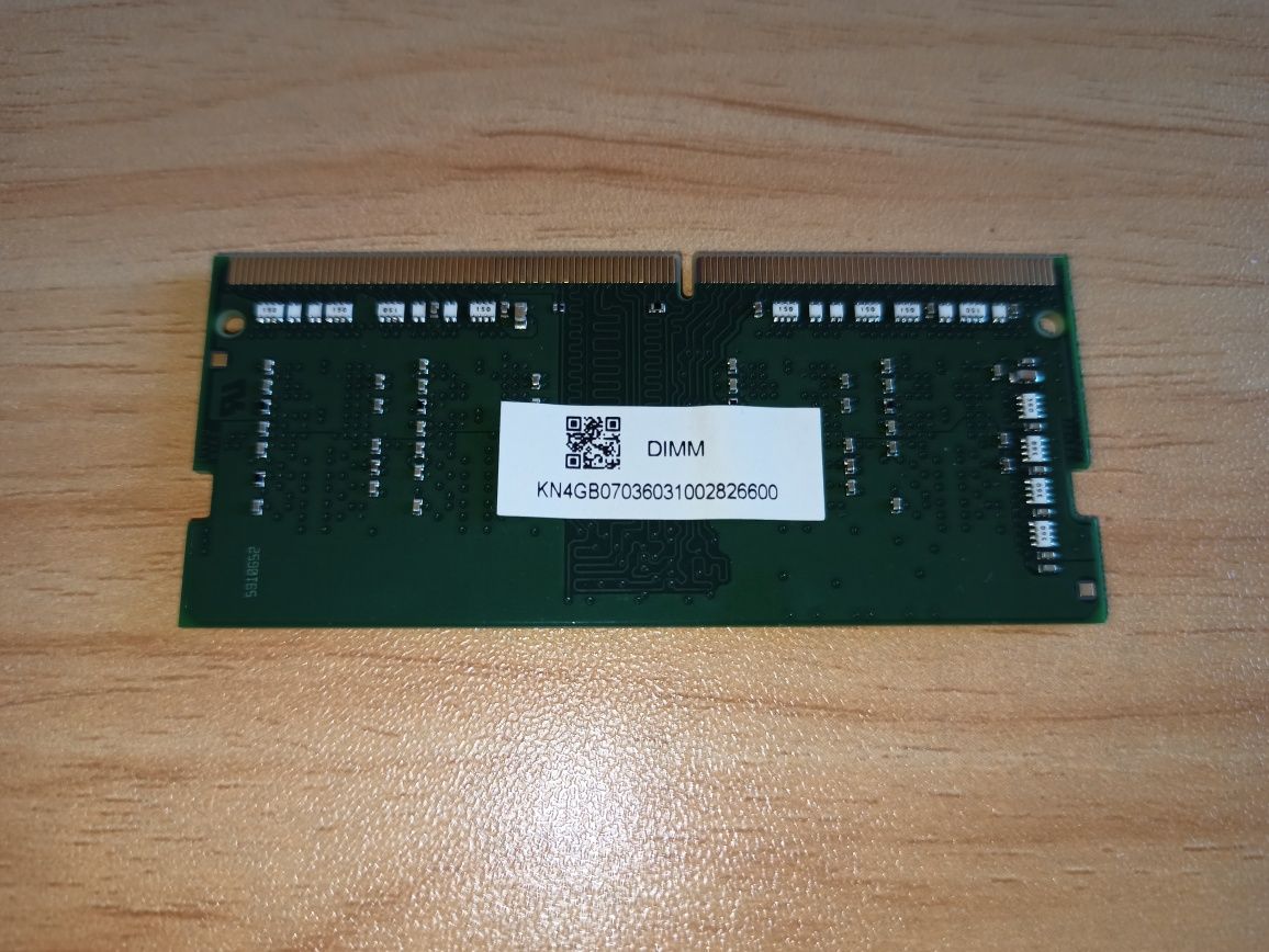 Оперативна пам'ять Kingston 4GB SO-DIMM DDR4 2666 MHz