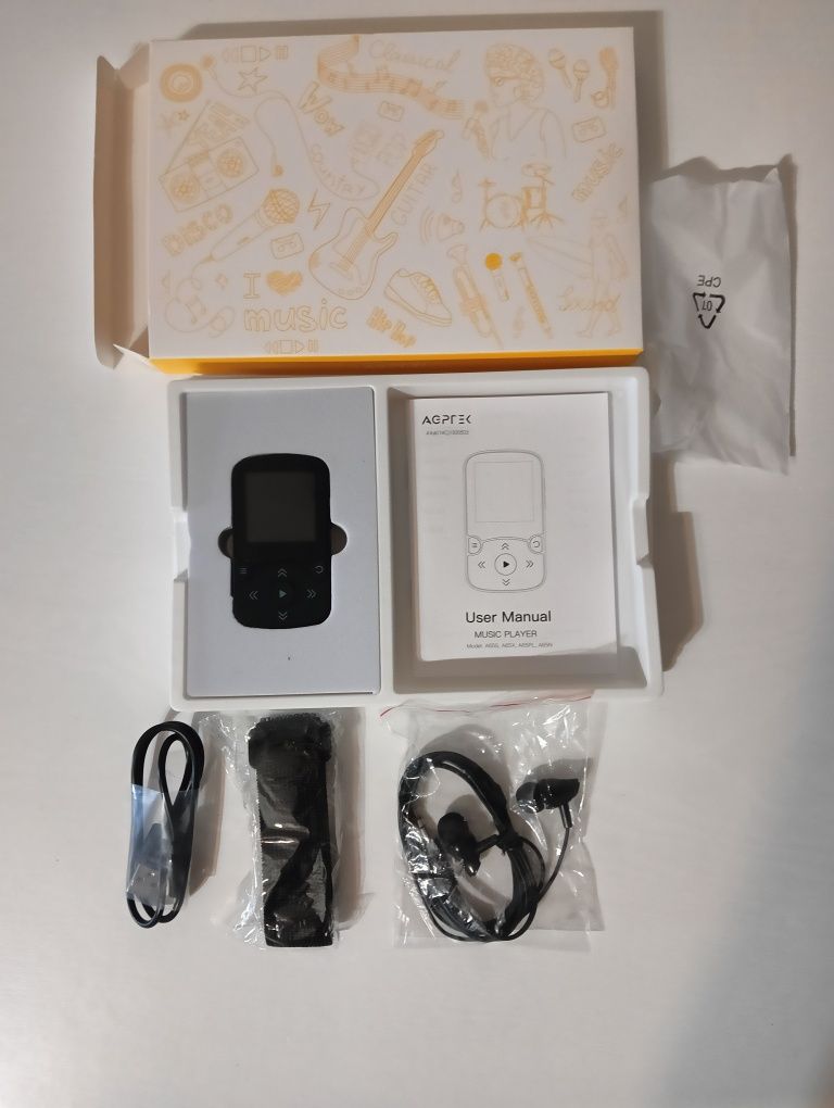 Odtwarzacz MP3 czarny