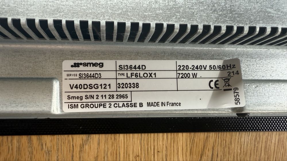 Smeg płyta indukcyjna