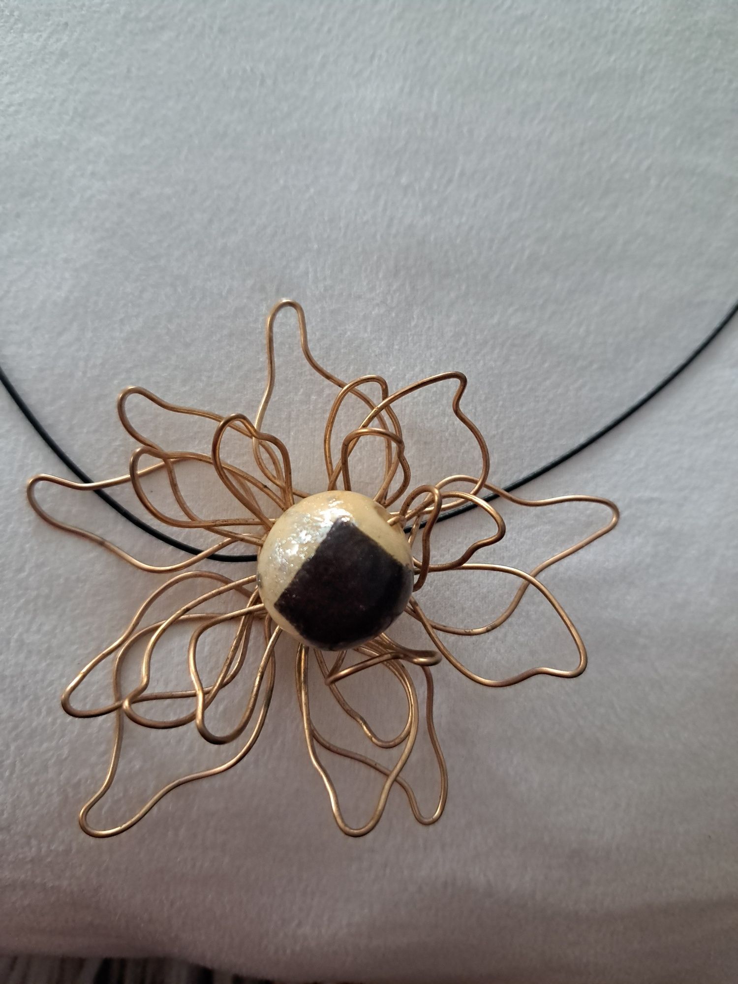 Piękne łańcuszek typu Choker ręcznie wykonany