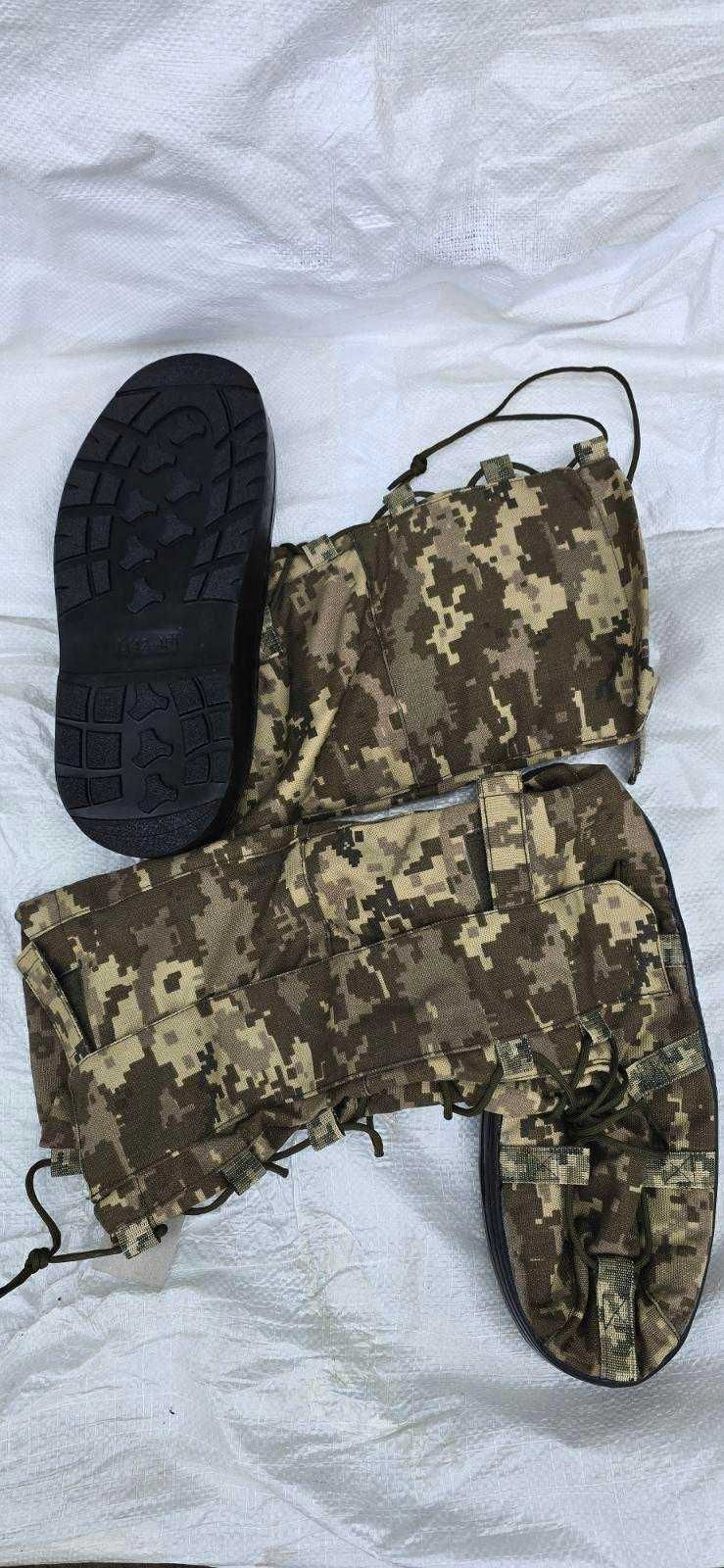 Бахилы зимние утеплённые олива пиксель. Все размеры