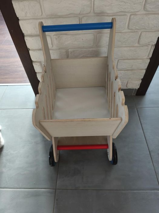 Drewniany wózek na zakupy Lidl Playtive