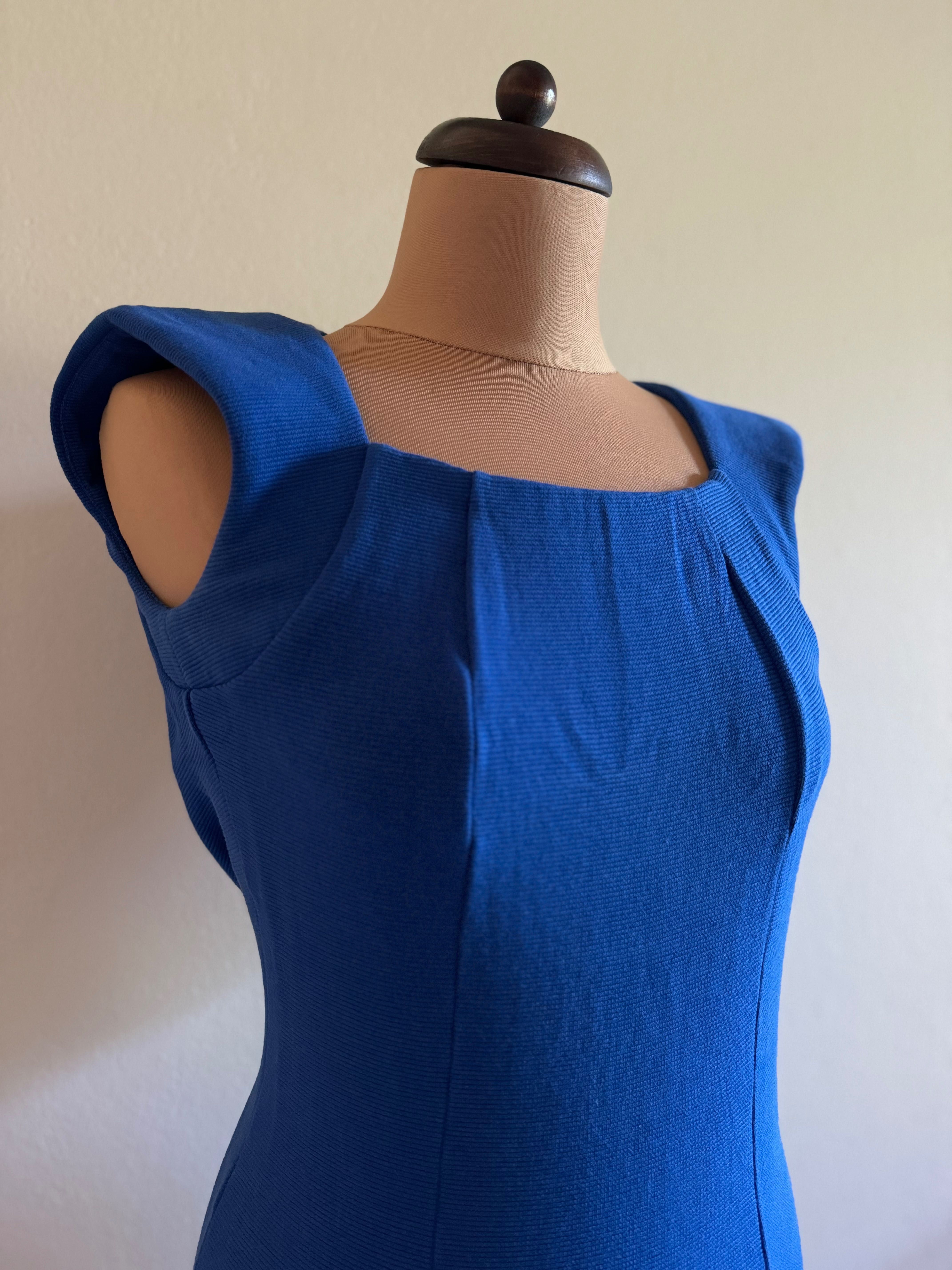 TRUSSARDI JEANS  chabrowa sukienka