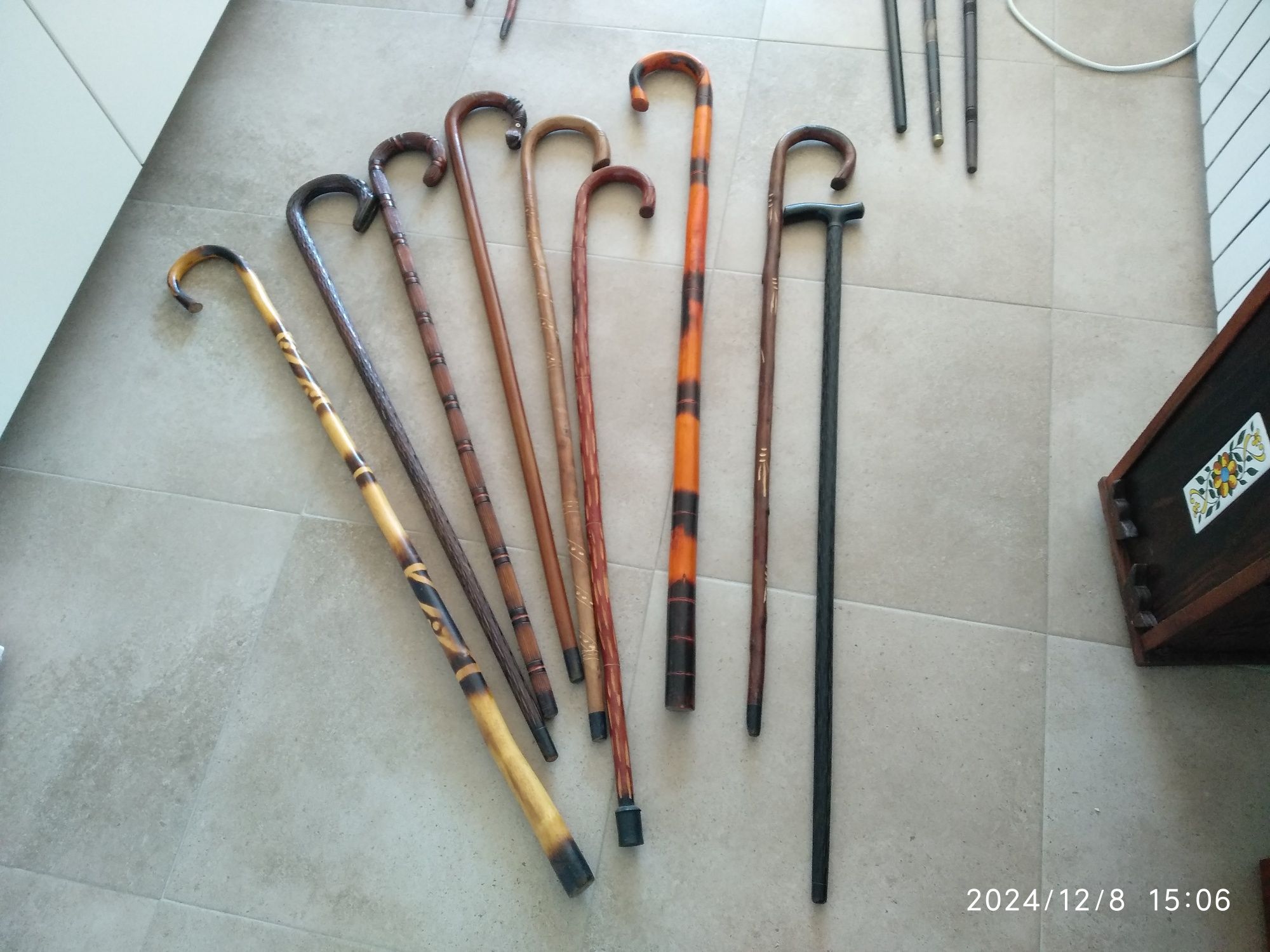 Coleção de bengalas