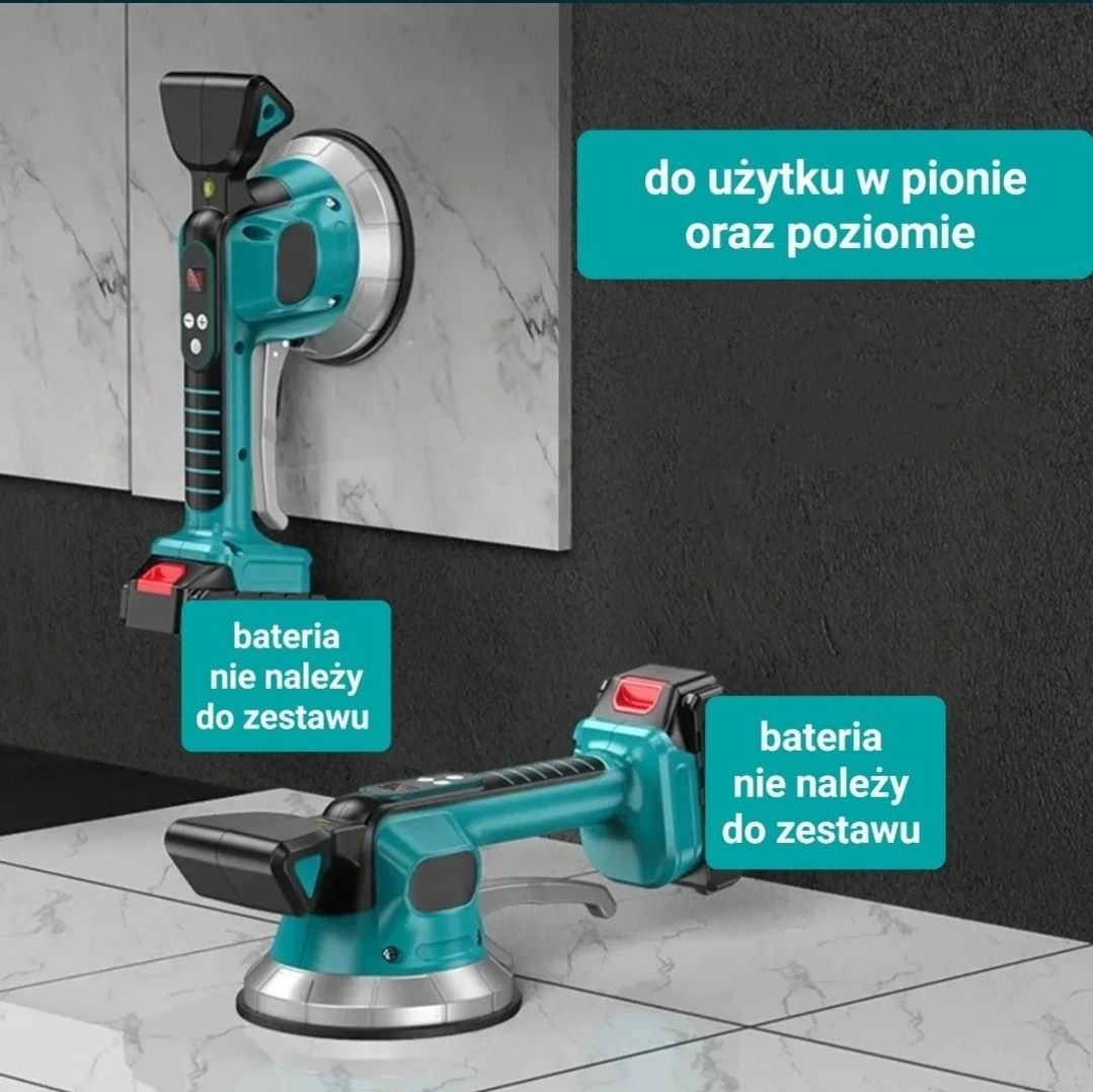 Przyssawka Wibracyjna do płytek do baterii Makita 18V