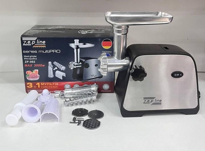 Електром'ясорубка Zepline ZP-002 3000 Вт