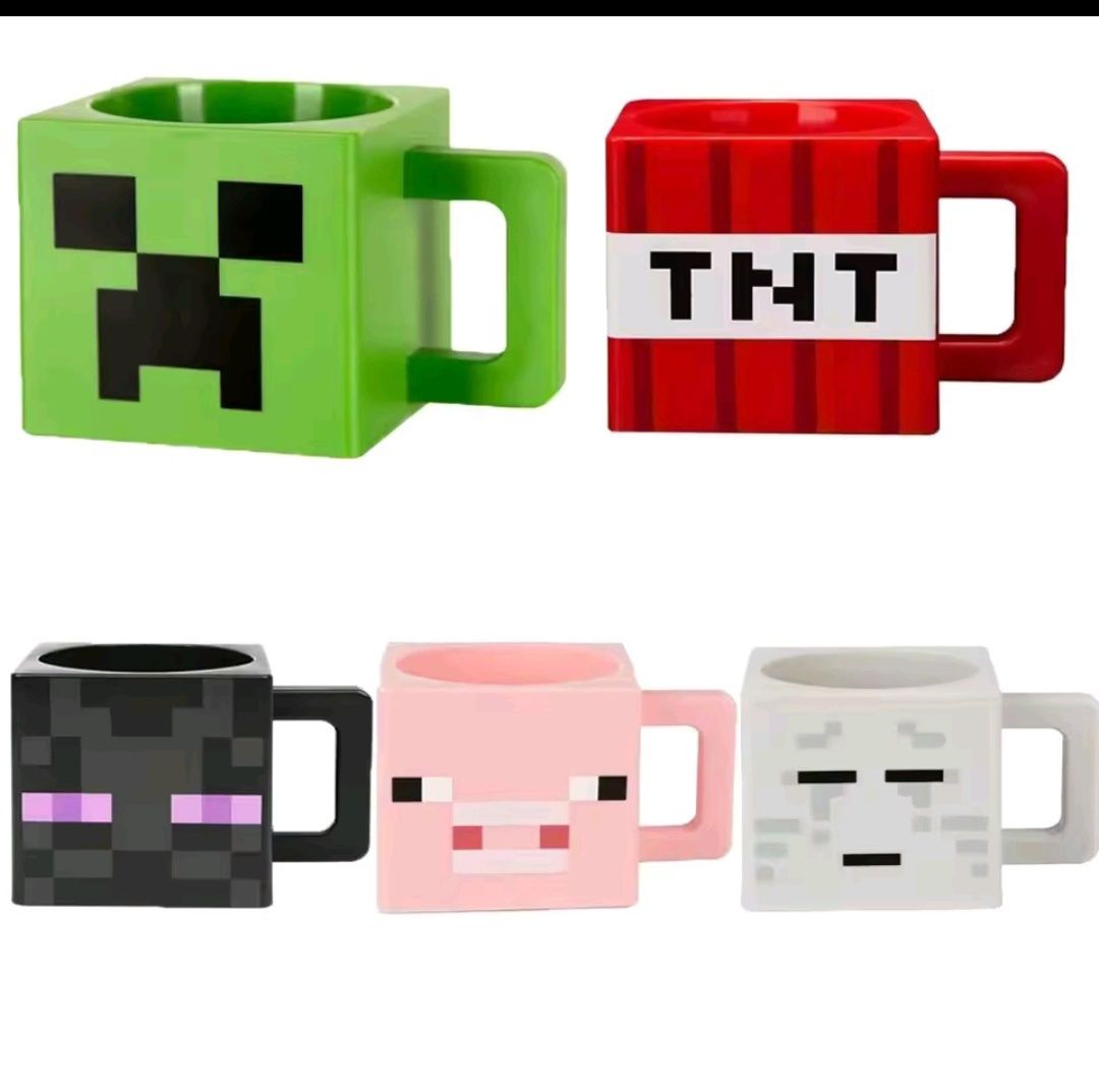 Minecraft Lego чашка creeper tnt оригінал Mojang