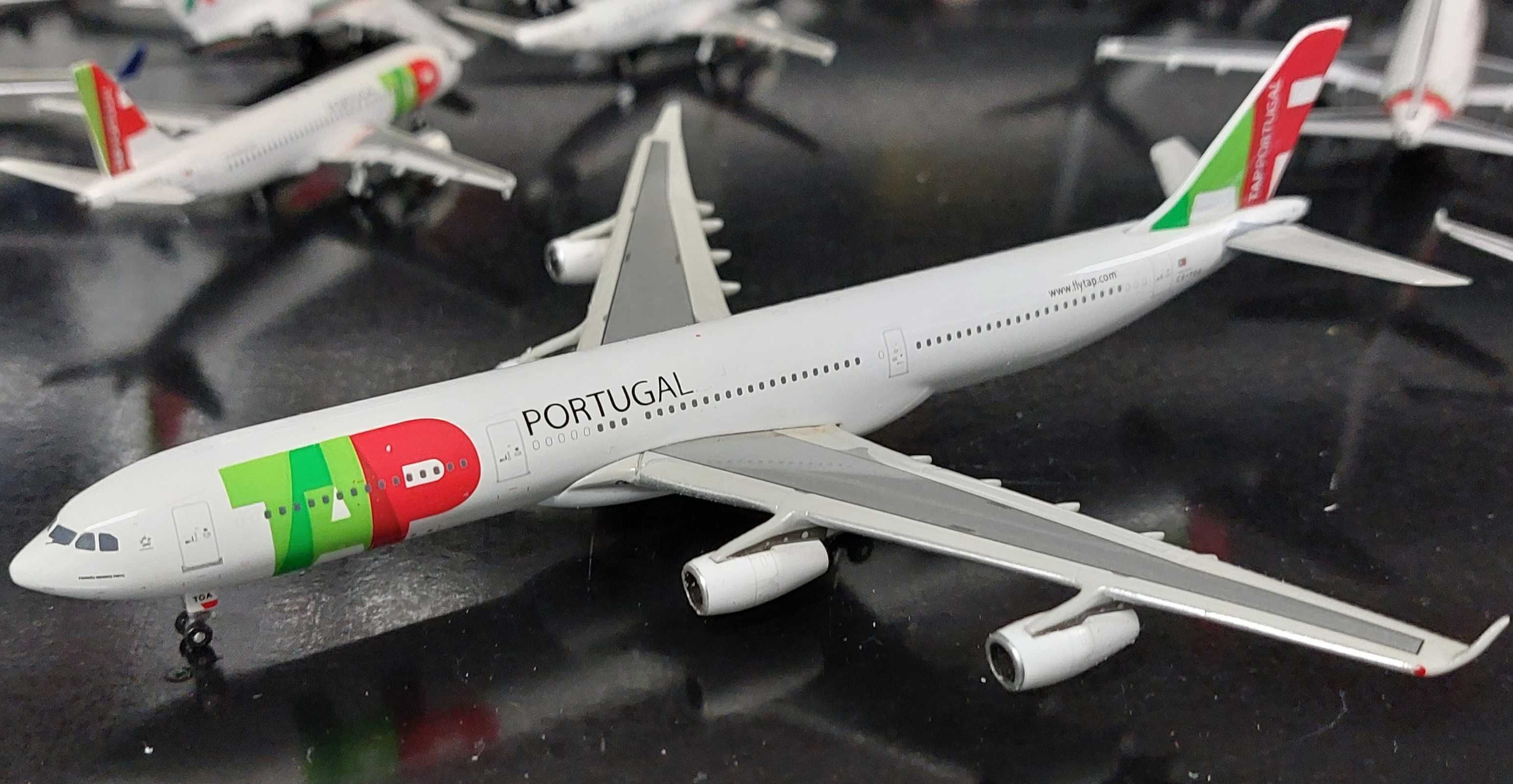 Airbus A340 Tap Air Portugal Escala 1/400 Avião Boeing Aviões