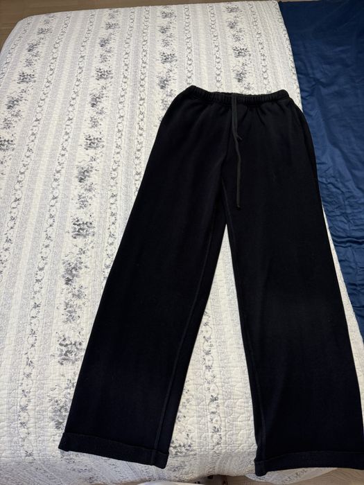 Skims черный теплый костюм