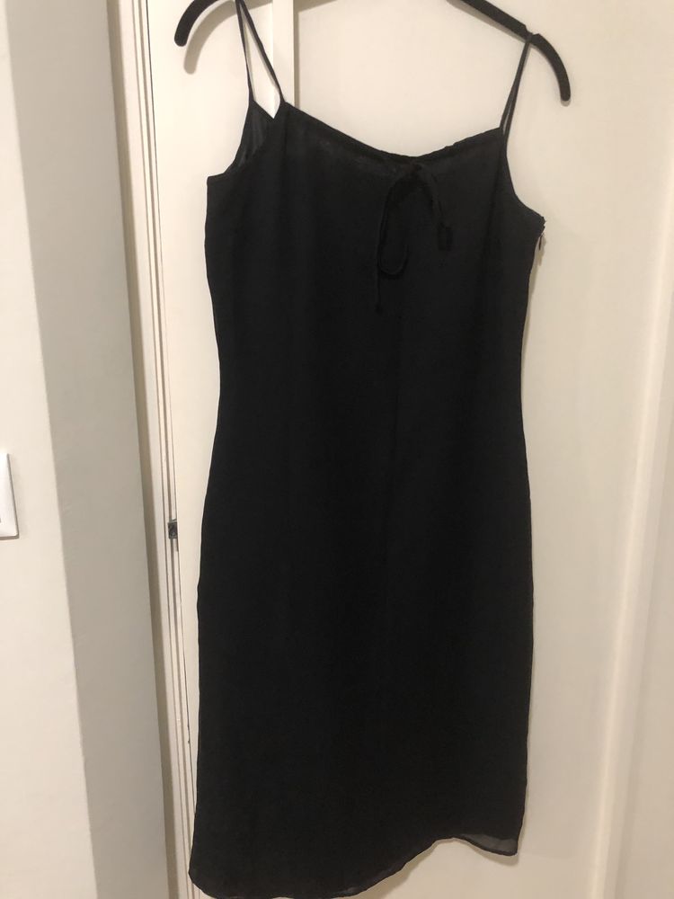 Vestido de toylette tecido confortavel