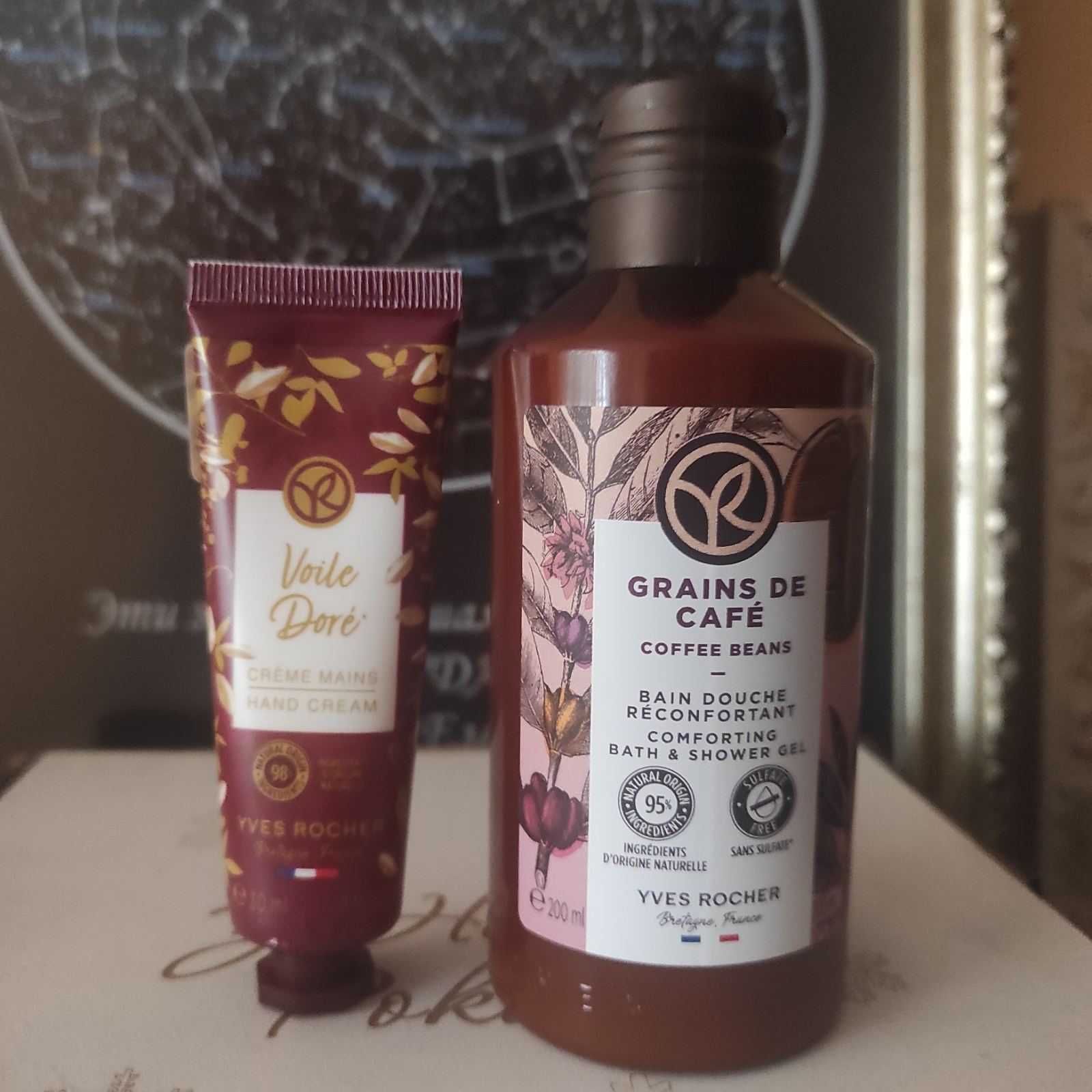Подарунковий набір Кава гель 200 мл + крем для рук Ів Роше Yves Rocher