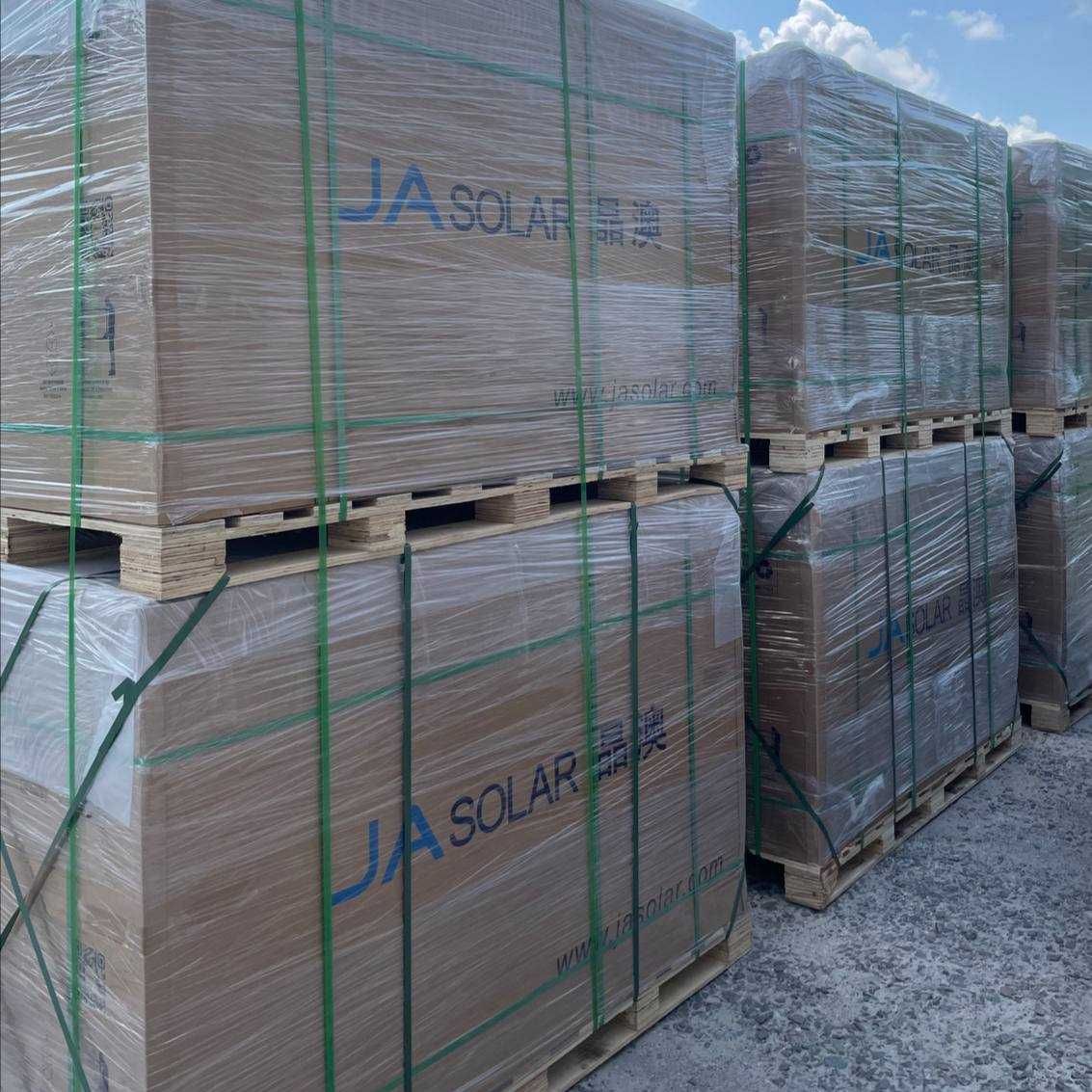Панелі JA Solar TongWei 420/445/565/575/585/595w Longi TW  сонячні