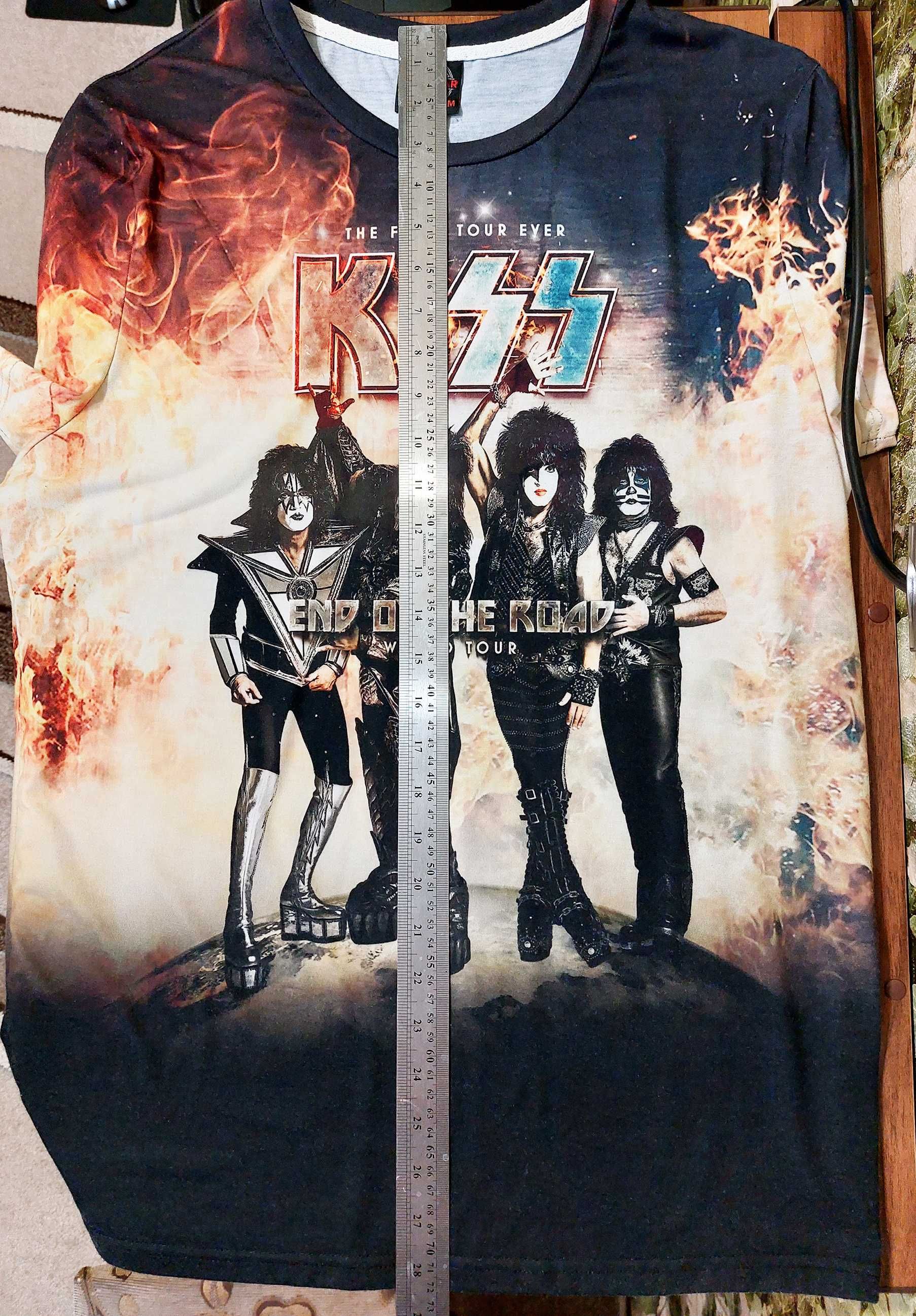 KISS “End of the road” футболка