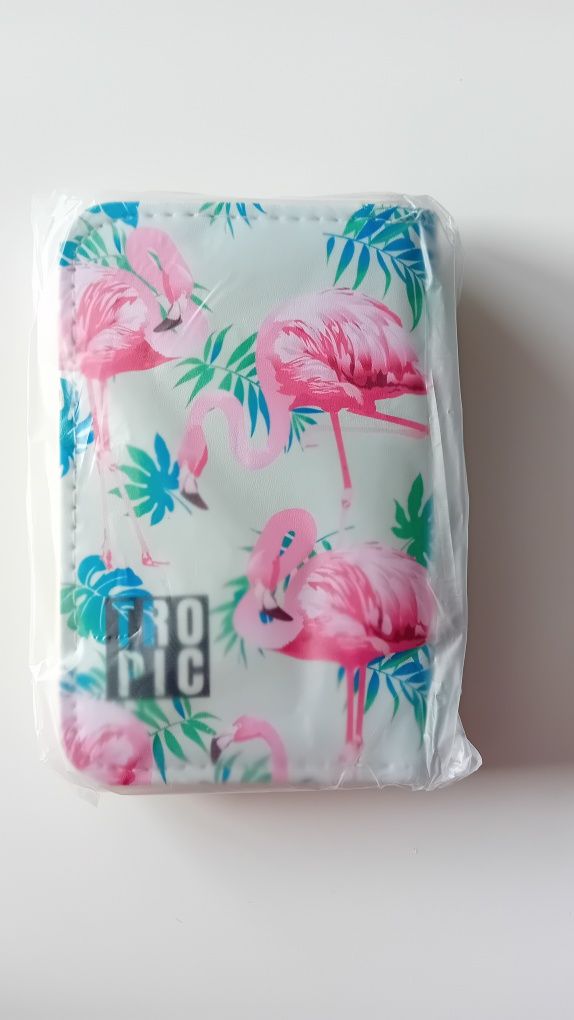 Nowy! Śliczny mini portfelik Flaming "Tropic"