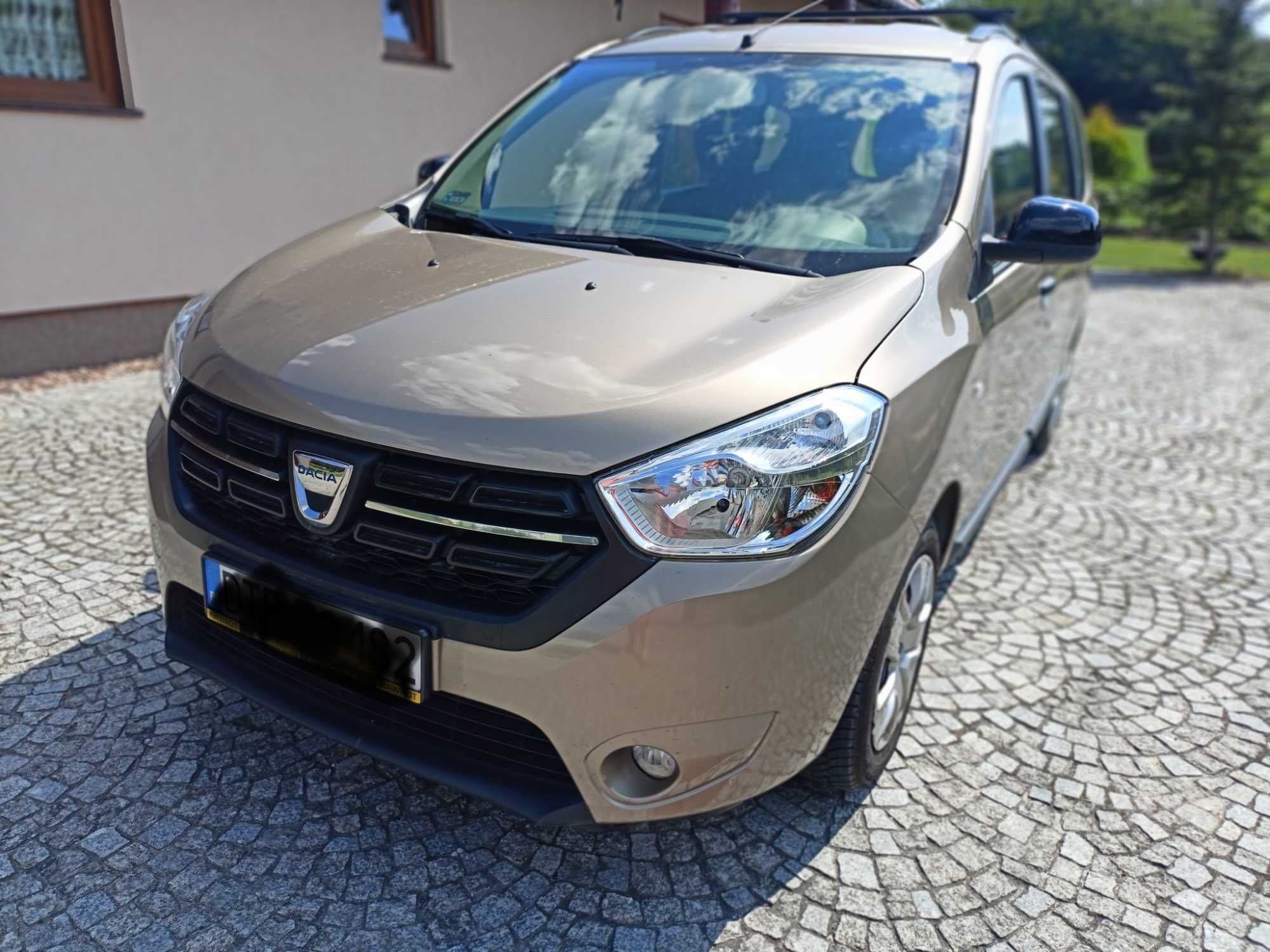 Dacia Lodgy 1.6 Ben, 107Km, polski salon, 1 właściciel, niski przebieg