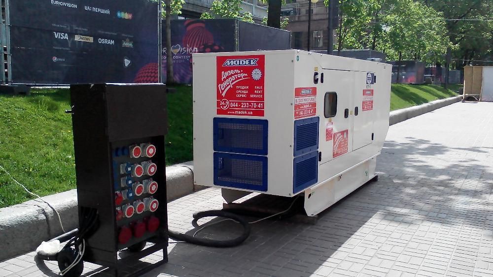 Оренда, прокат дизельних генераторів від 10 кВт до 2500 кВт