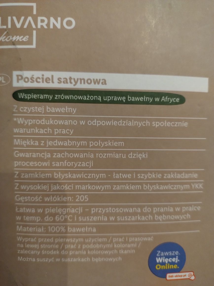 Pościel 220x200 bawełna 100 %