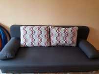 Sofa rozkładana szara