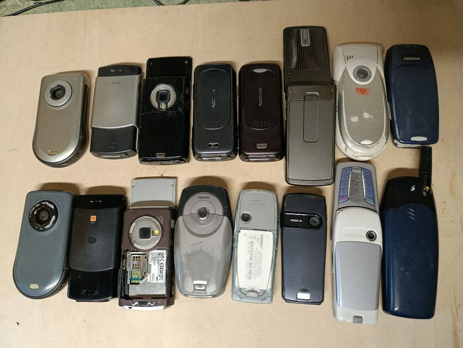 Nokia n95, n73, n70, 6630, 6600, 6260, 3650, 6820, 3310 stare telefony