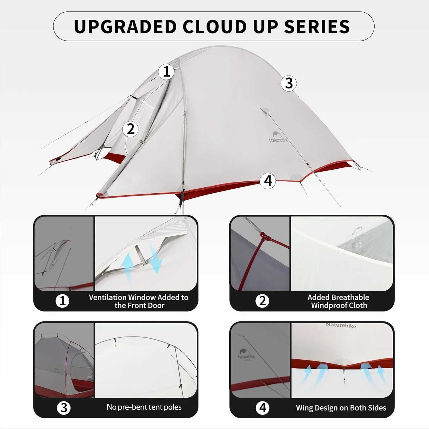 Намет Naturehike Cloud Up 2 PRO
