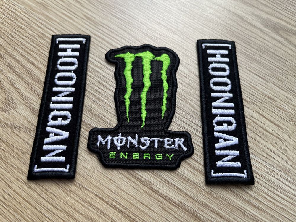 Zestaw termo naszywek Monster Hoonigan ozdobne