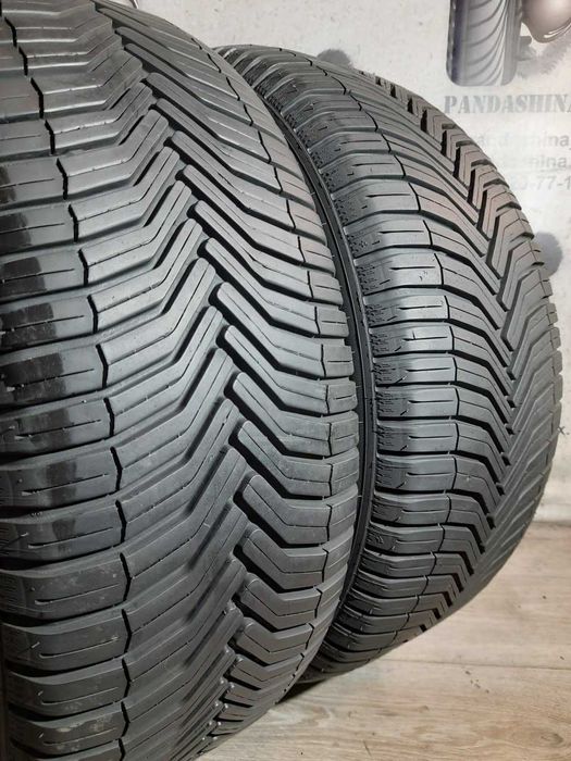 Шини 6,5мм 215/55 R17 MICHELIN CrossClimate+ б/у всесезон