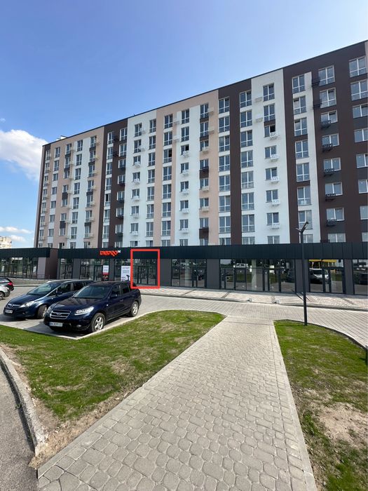 Луцьке Кільце 60м2 Здам ФАСАДНЕ приміщення з Ремонтом біля ЗУПИНКИ