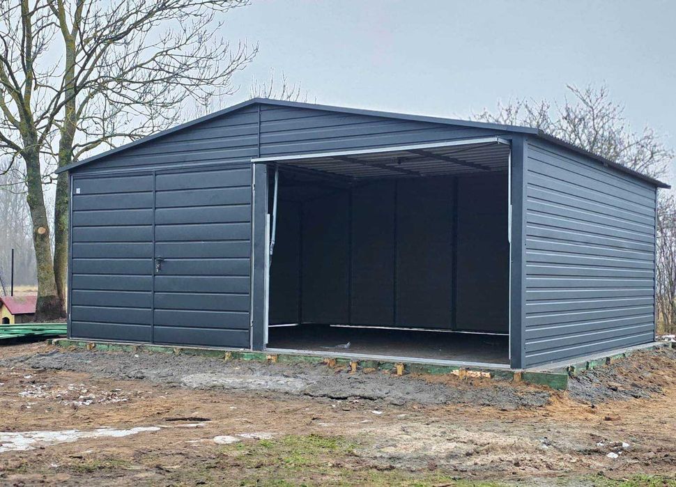 Garaż Blaszany Solidna Konstrukcja OCYNK PROFIL