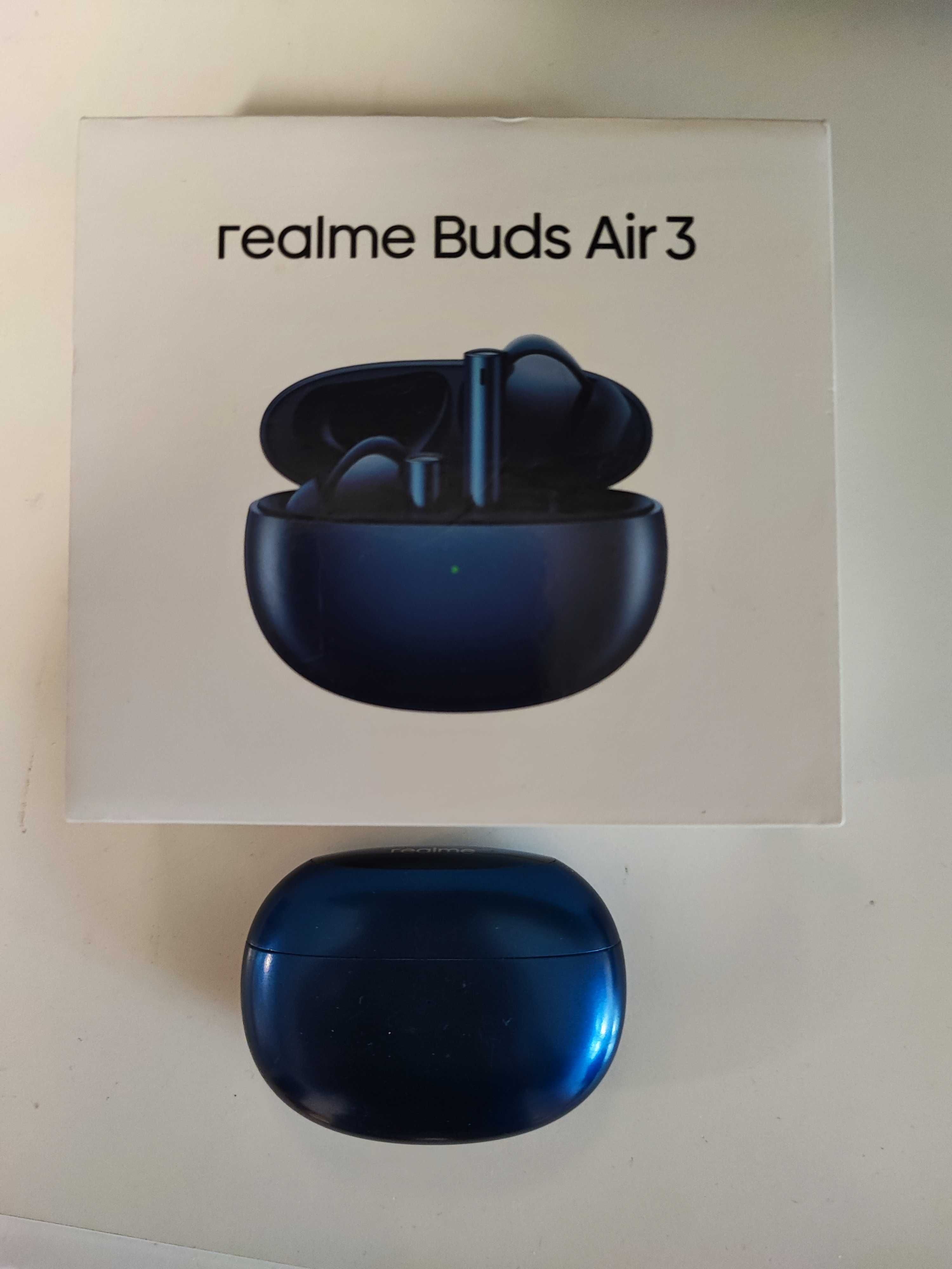 Наушники Realme Buds Air 3 Blue Global Version отличное состояние