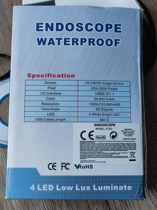 Mini kamera inspekcyjna