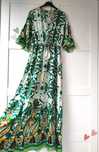 Piękna sukienka maxi oversize boho 100% wiskoza  L Xl