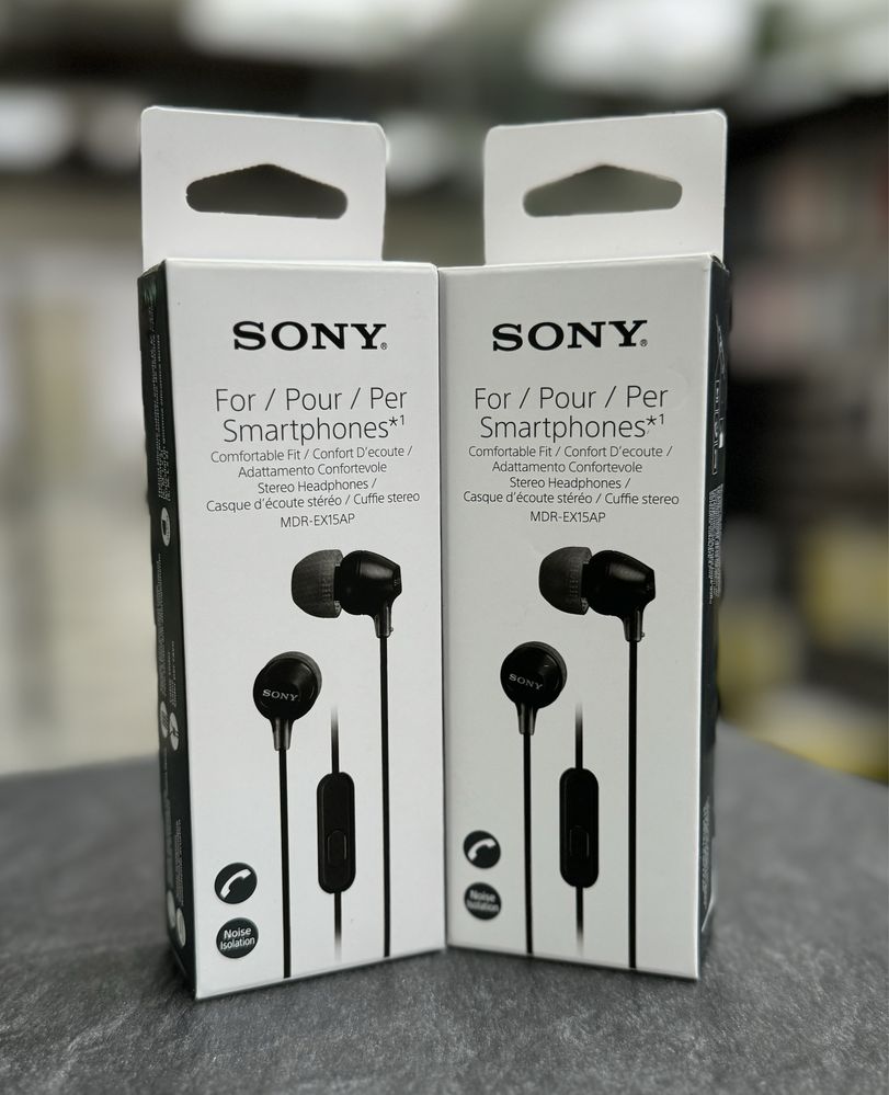 Навушники Sony MDR-EX15APBZ