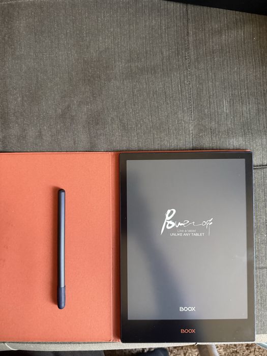 BOOX Note 5 10.3″ Dark Blue + rysik + etui | stan bardzo dobry