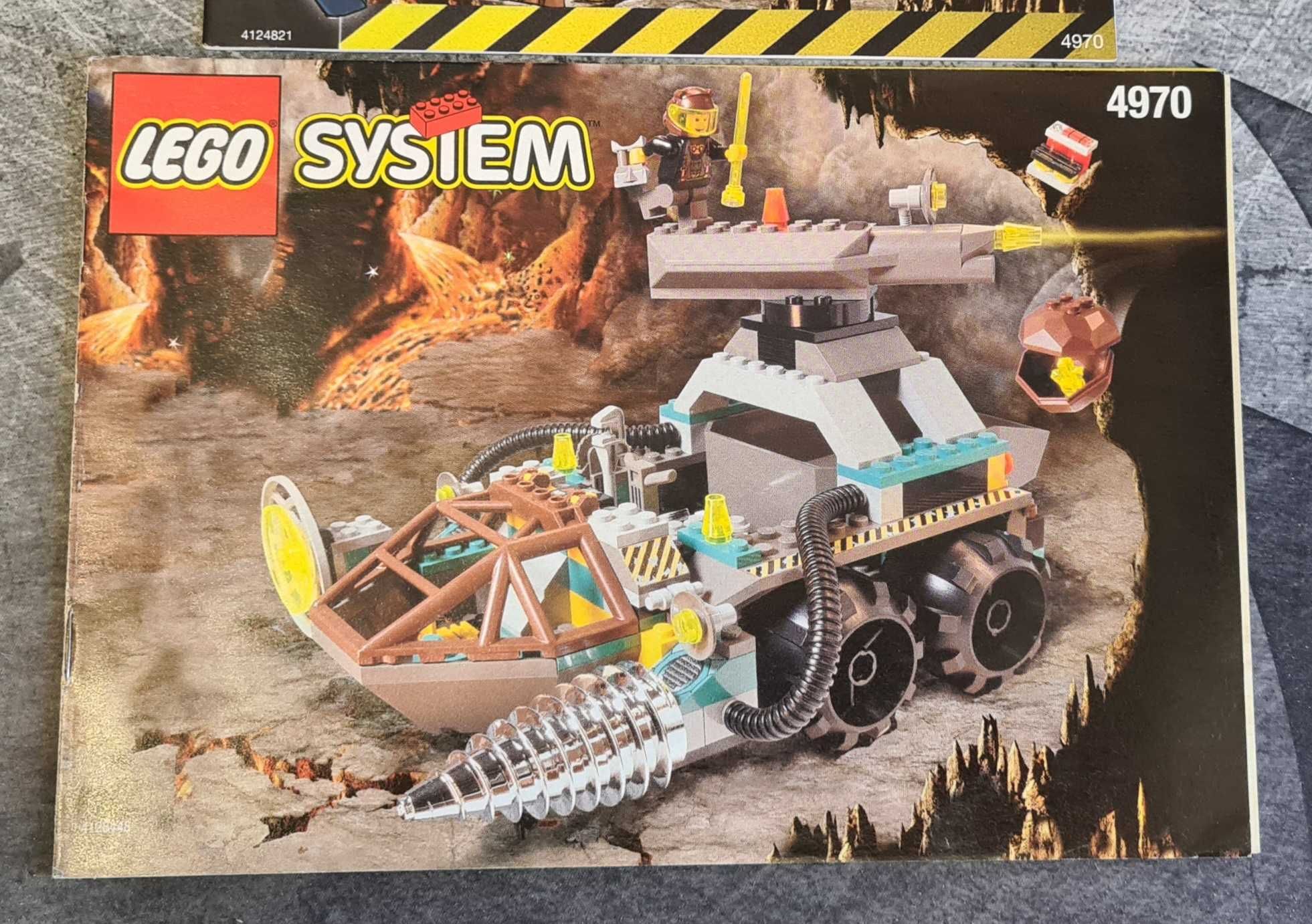 Lego 4970 Rock Riders Chrome Crusher Superświder retro komiks