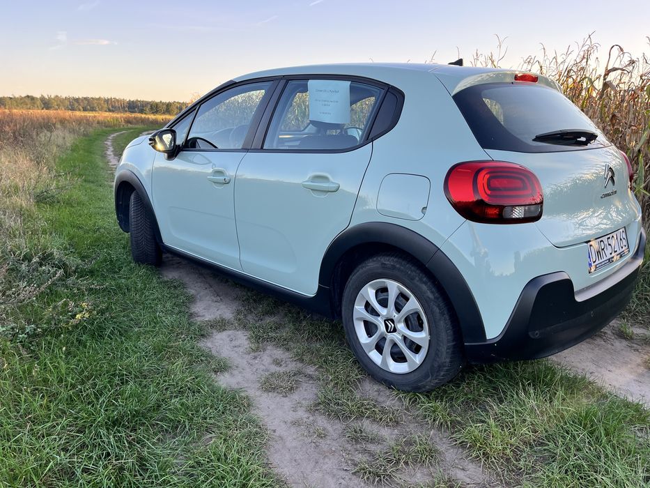 Citroen C3 2017r 1.2 PureTech 91550 km