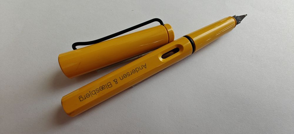 Pióro wieczne Lamy Safari wersja kolekcjonerska wczesne żółte