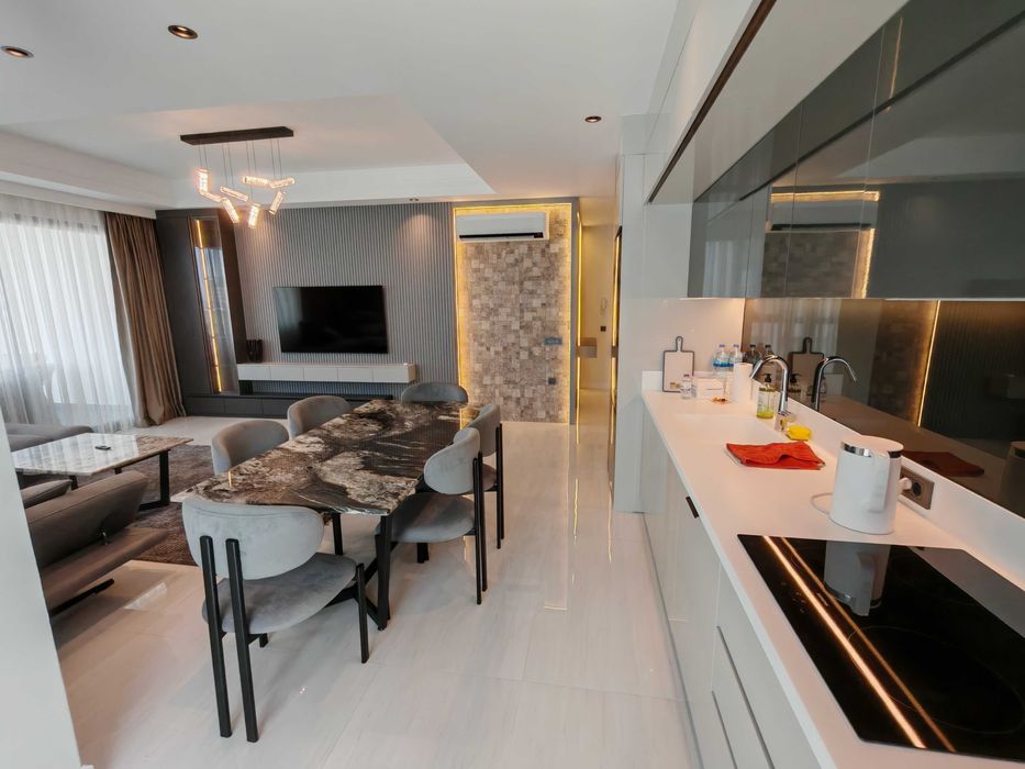 Аренда квартиры 2+1 XL в жилом кoмплексе с aквaпapкoм в Алaнии