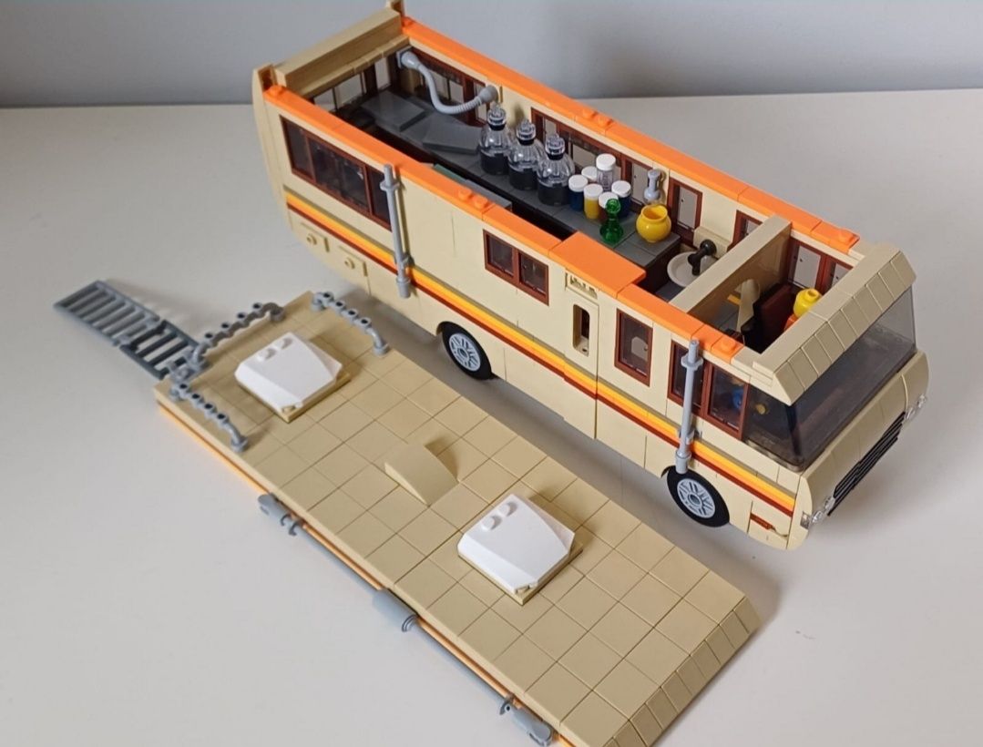 Klocki (Podobne do LEGO) Breaking Bad - Camper/RV/Crystal Ship OKAZJA