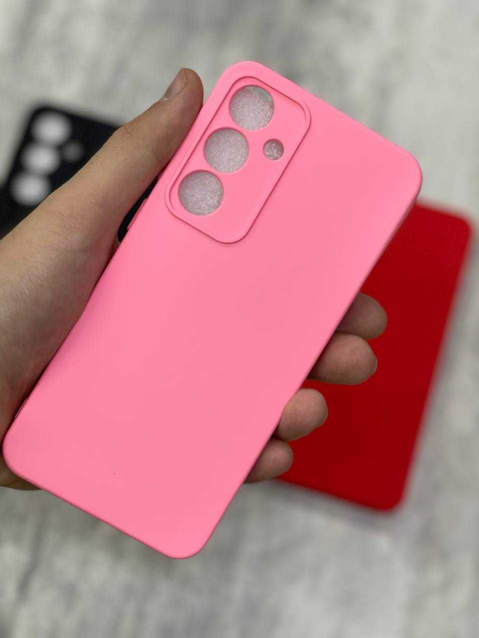 Чохол Silicone Case для Samsung Galaxy S24 FE Чехол накладка бампер