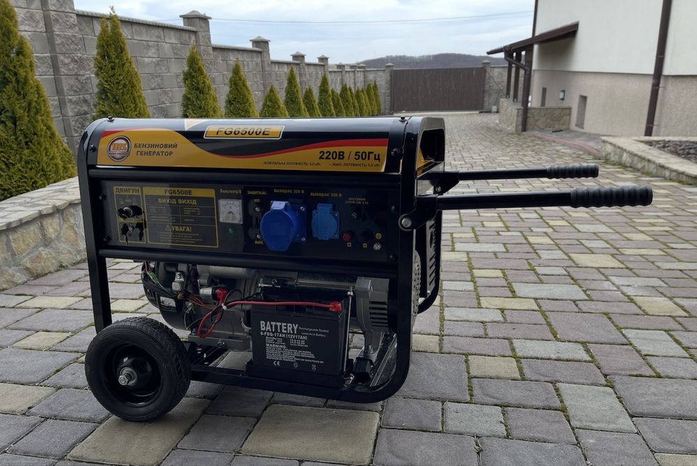 Продам бензиновий генератор Forte FG6500E
