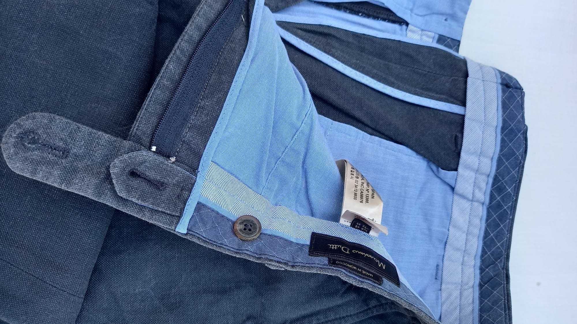Calças azuis Massimo Dutti