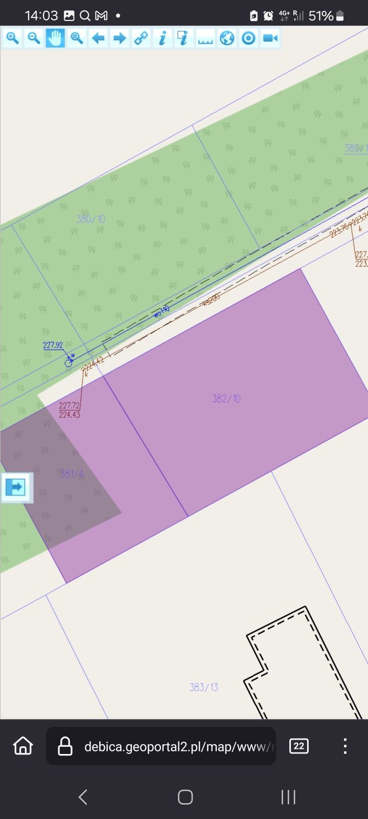 Atrakcyjna działka 11a  ,  Głowaczowa