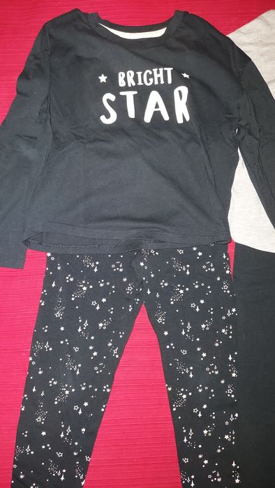 Lote 2 pijamas manga comprida tamanho 9/10A