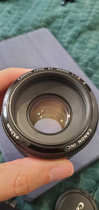 Aparat Canon 77D + canon EF 50mm 1.8 + Canon EF 24-105 L