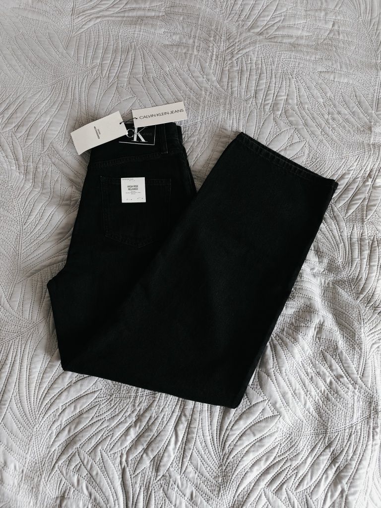 Jeansy Relaxed High Rise Calvin Klein roz 28