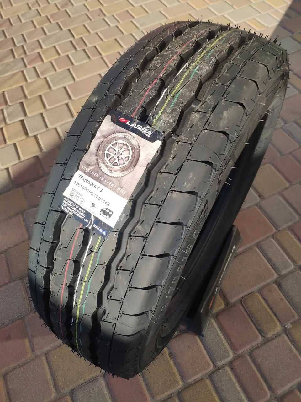 Шини 225/70R15C	LASSA	TRANSWAY 3 | нові літні 4шт