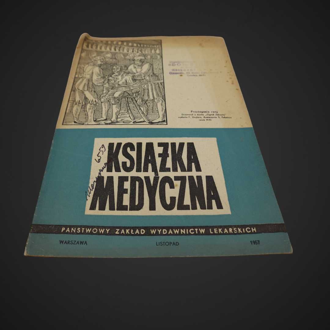 Książka Medyczna  PZWL 1957 r KB4/030263