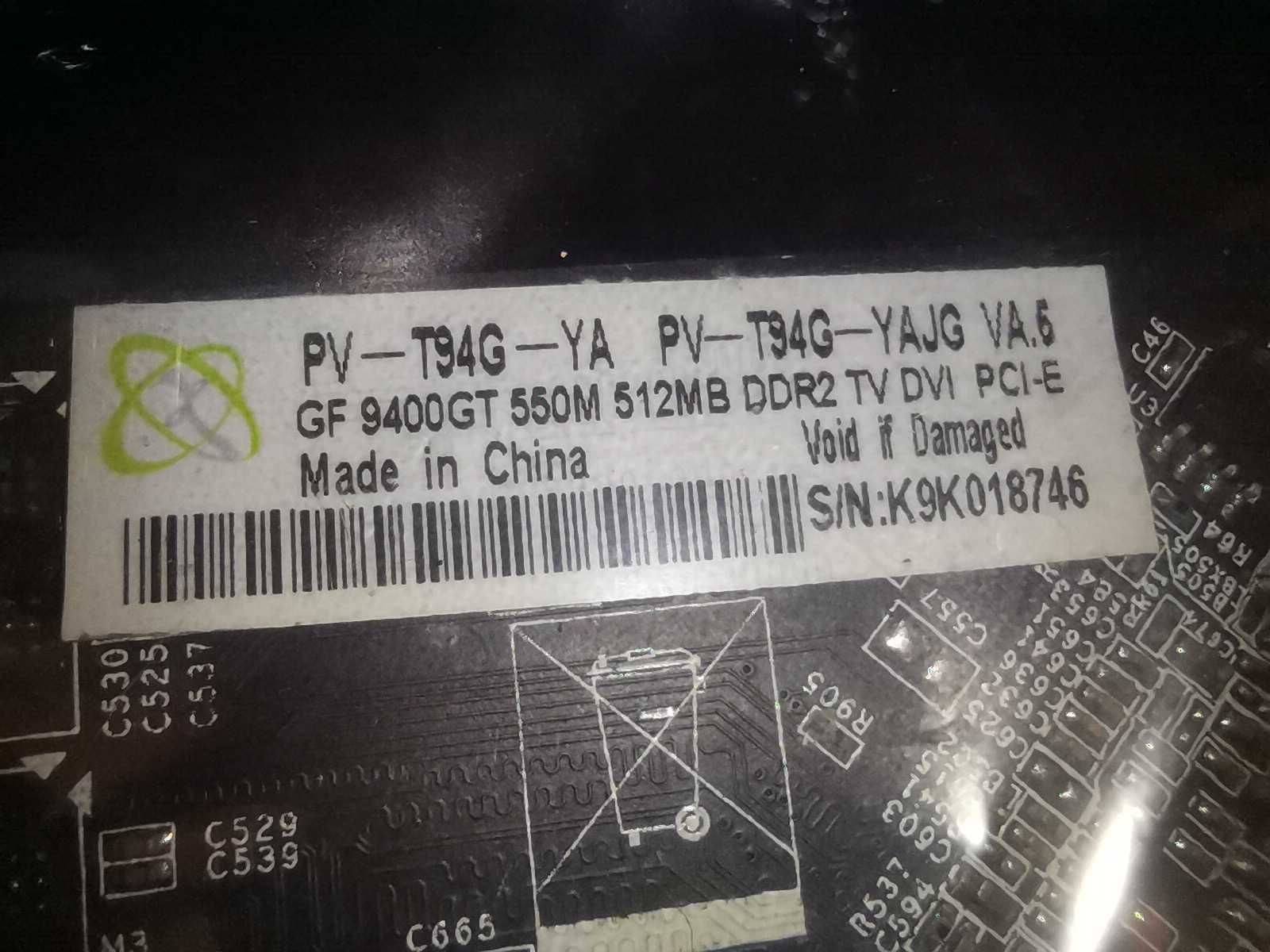 GeForce 9400GT 512 mb