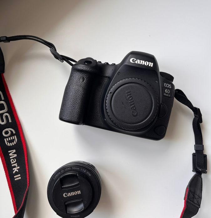 Canon 6D Mark II oraz Obiektyw Canon 50mm