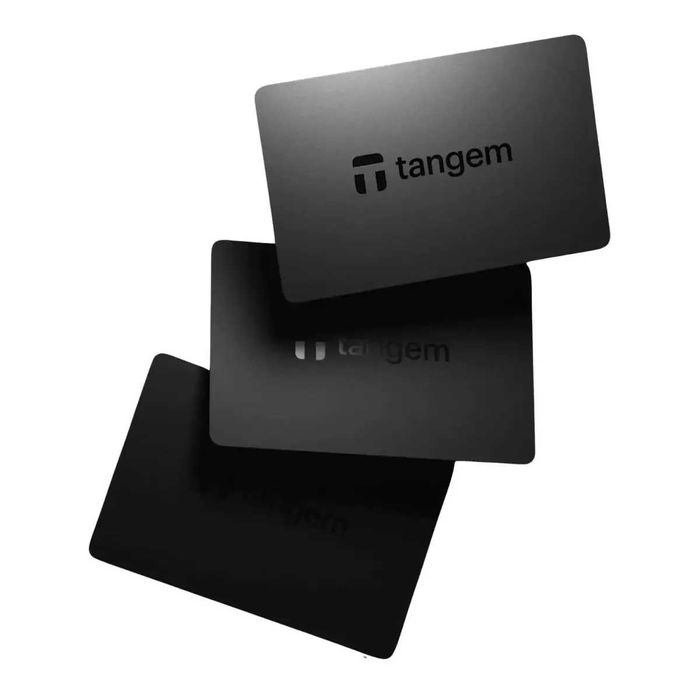 Апаратний криптогаманець Tangem Wallet 2.0 Black (TG128X3-B)